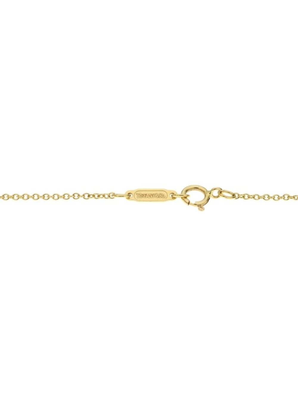 Tiffany & Co Triplestar Diamond 18k Yellow Gold Necklace - Picture 6 of 6